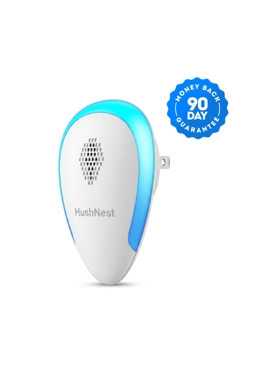 HushNest™  2026 Ultrasonic Pest Repeller - Pests Out. Peace In.